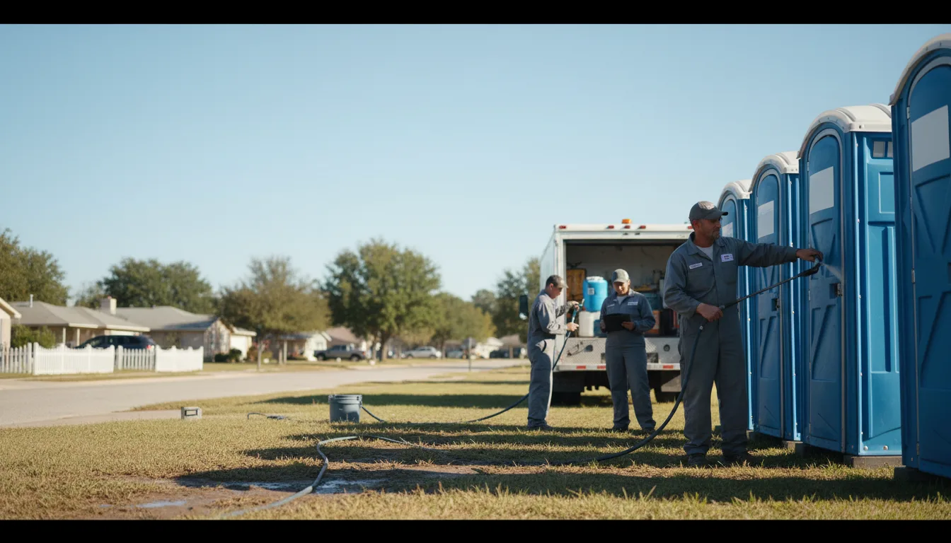 Long-Term Portable Toilet Rental in Strasburg, IL near me
